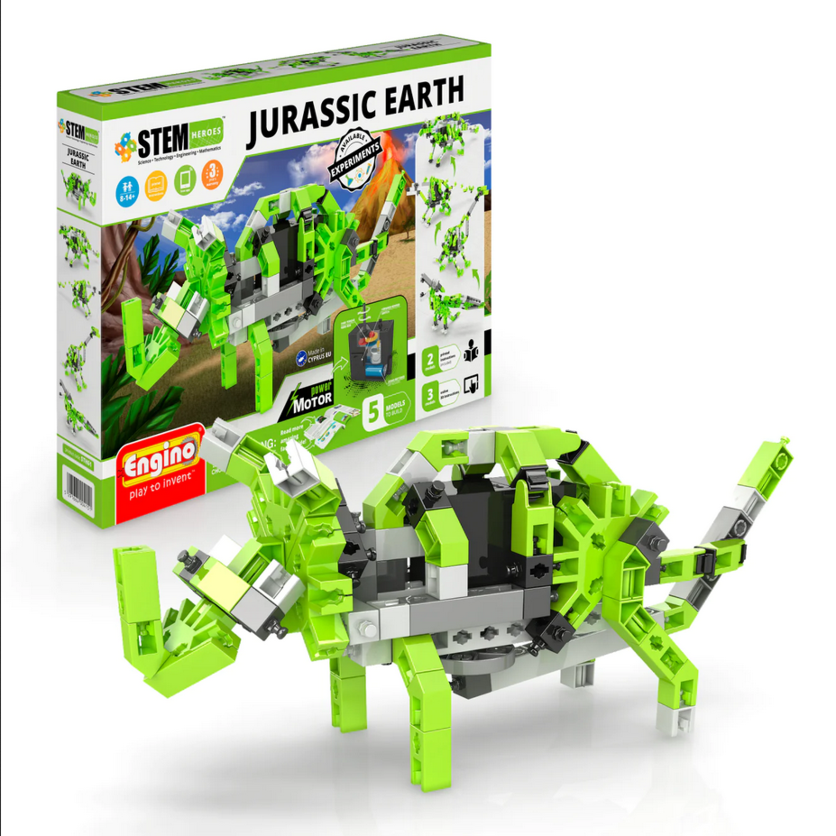 Engino ***STEM Heroes - Jurassic earth - Modèles motorisés