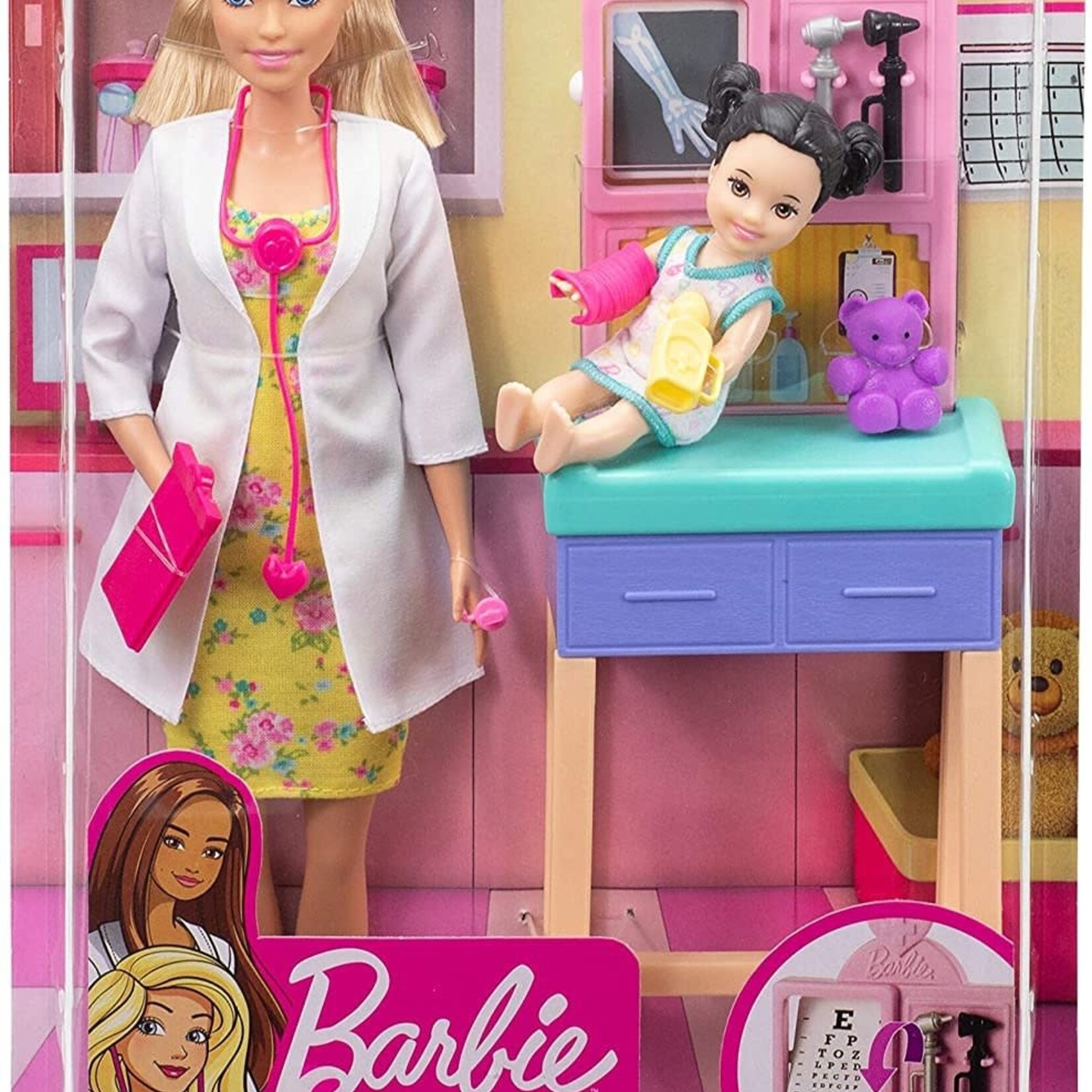 Mattel Barbie - Pédiatre avec enfant