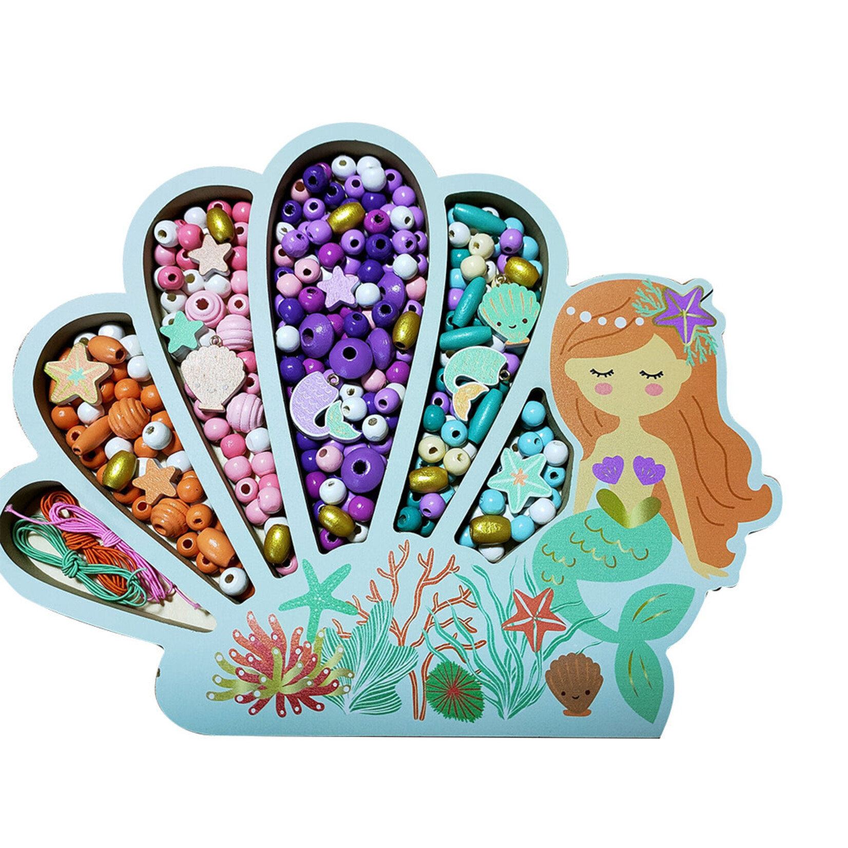 Sycomore Sycomore Coffret Sirène perles de bois
