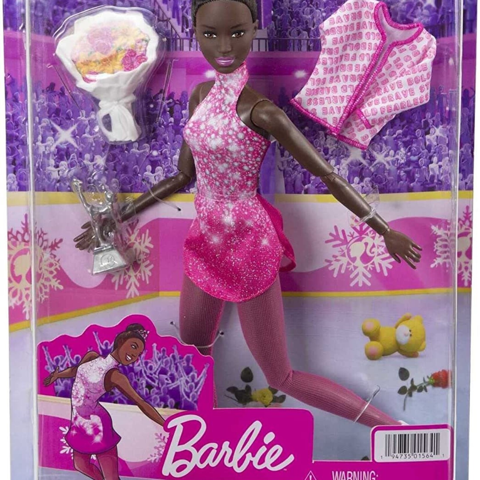 Mattel Barbie - Sports d'hiver Patinage artistique