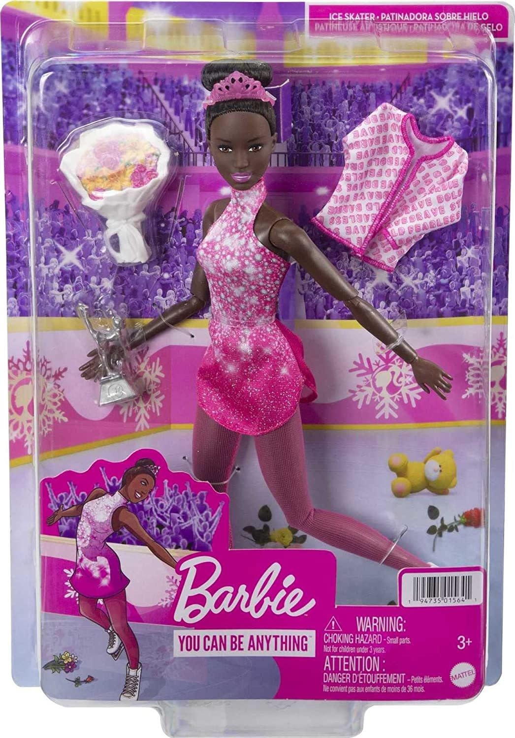 Mattel Barbie - Sports d'hiver Patinage artistique