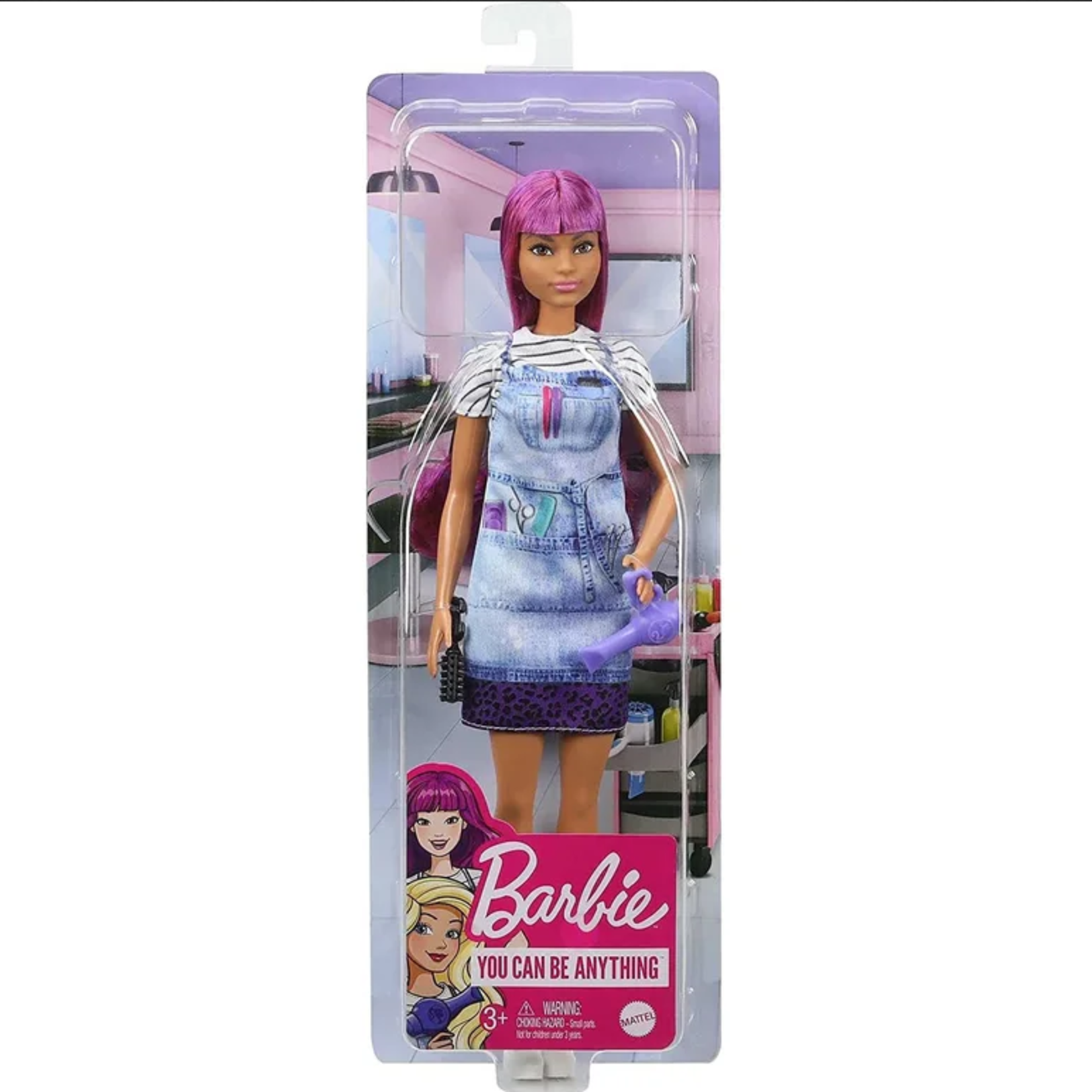 Mattel Barbie - Poupée carrière Coiffeuse