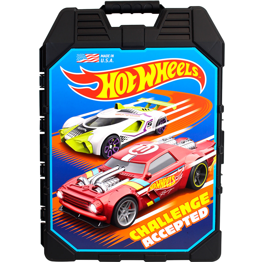 Hot Wheels Valise Hot Wheels pour 48 autos