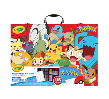 Crayola Crayola mallette inspiration Artistique Pokémon