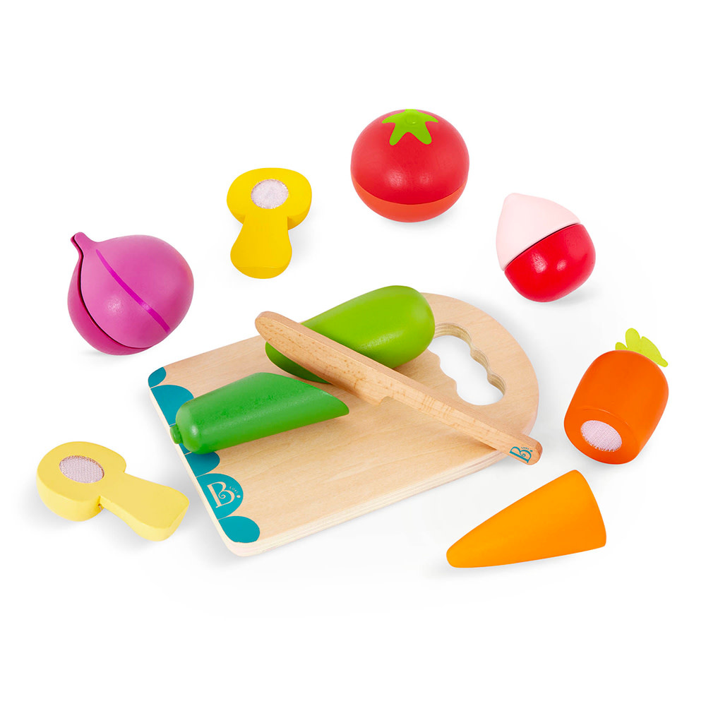 B. Collection B.Toys  légumes en bois à trancher