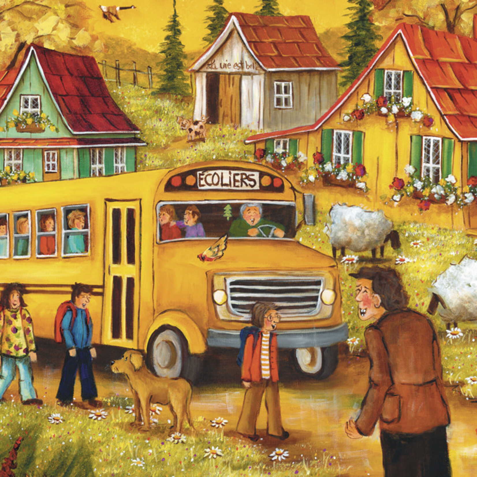 Trefl Trefl 500 c. Genest - l'Autobus Scolaire