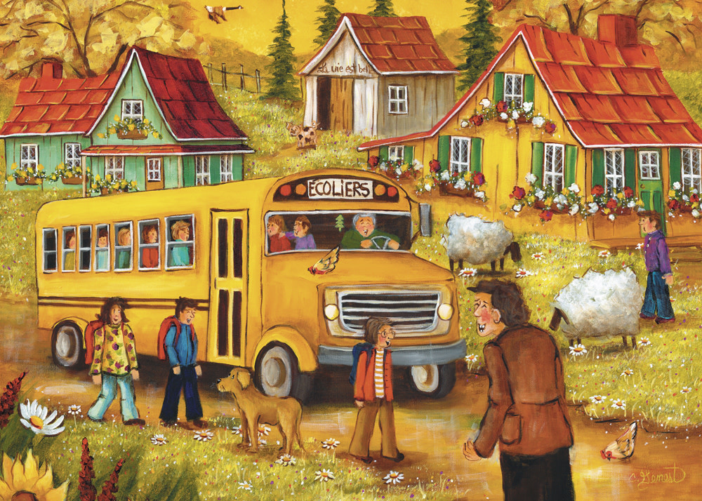 Trefl Trefl 500 c. Genest - l'Autobus Scolaire