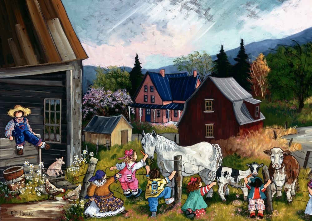 Trefl Trefl1000- Paquin  à la ferme