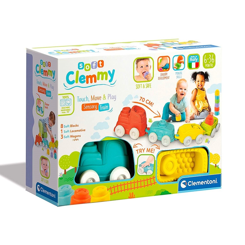 Clementoni Soft Clemmy - le train sensoriel