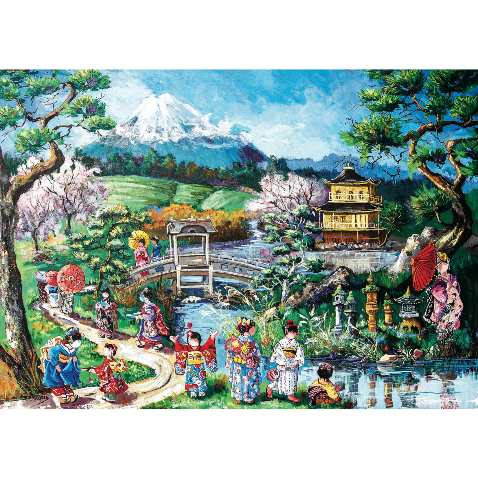 Trefl Trefl1000 Paquin - Visite au Japon