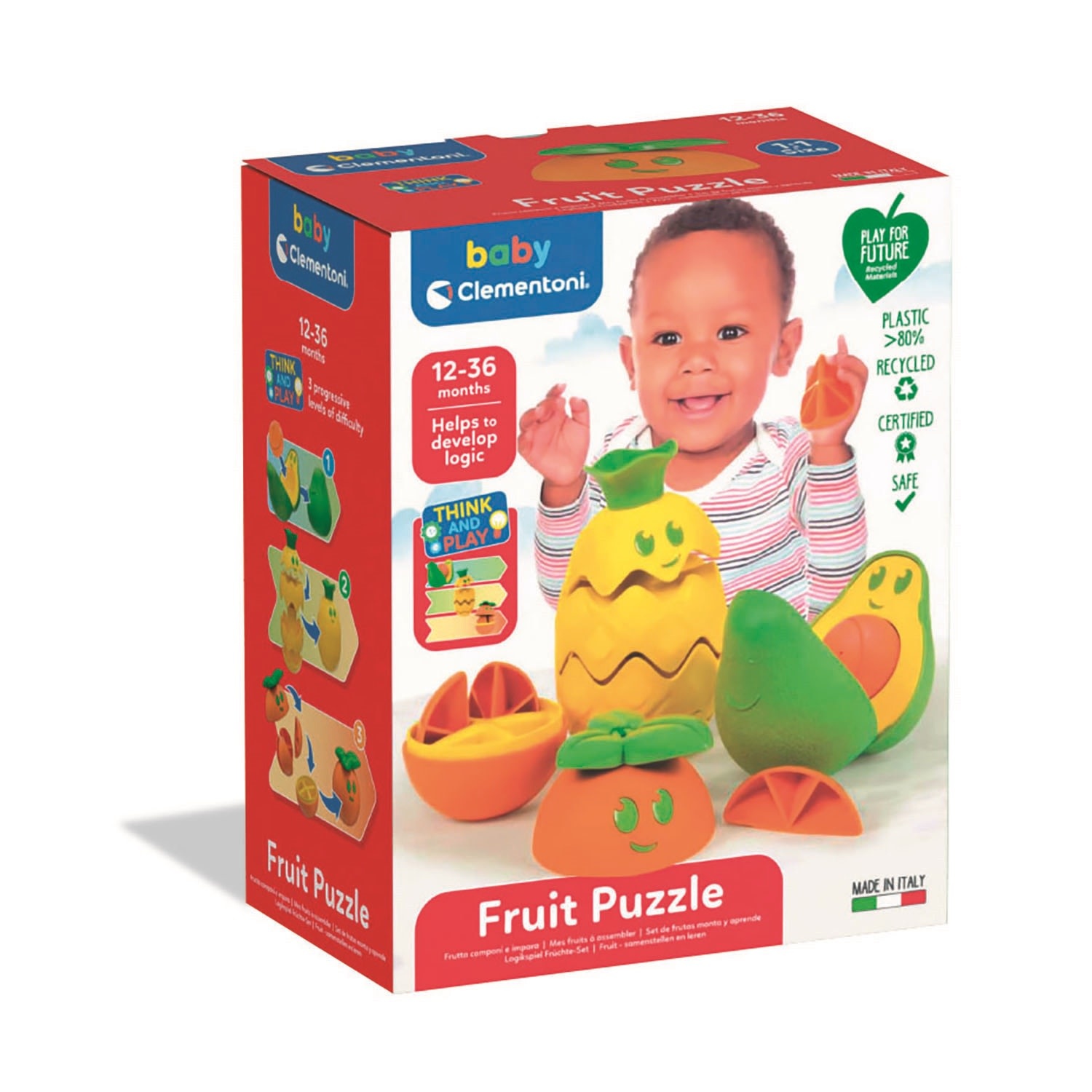 Clementoni baby Clementoni Fruits à assembler