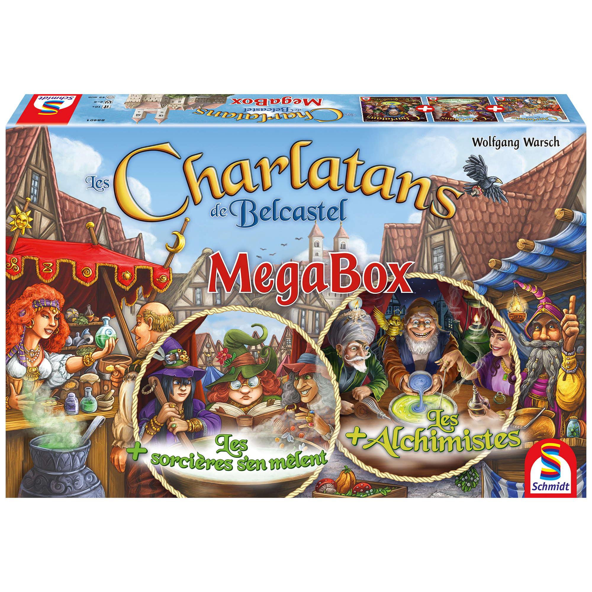 Schmidt Spiele Les Charlatans de Belcastel La Mega Boîte