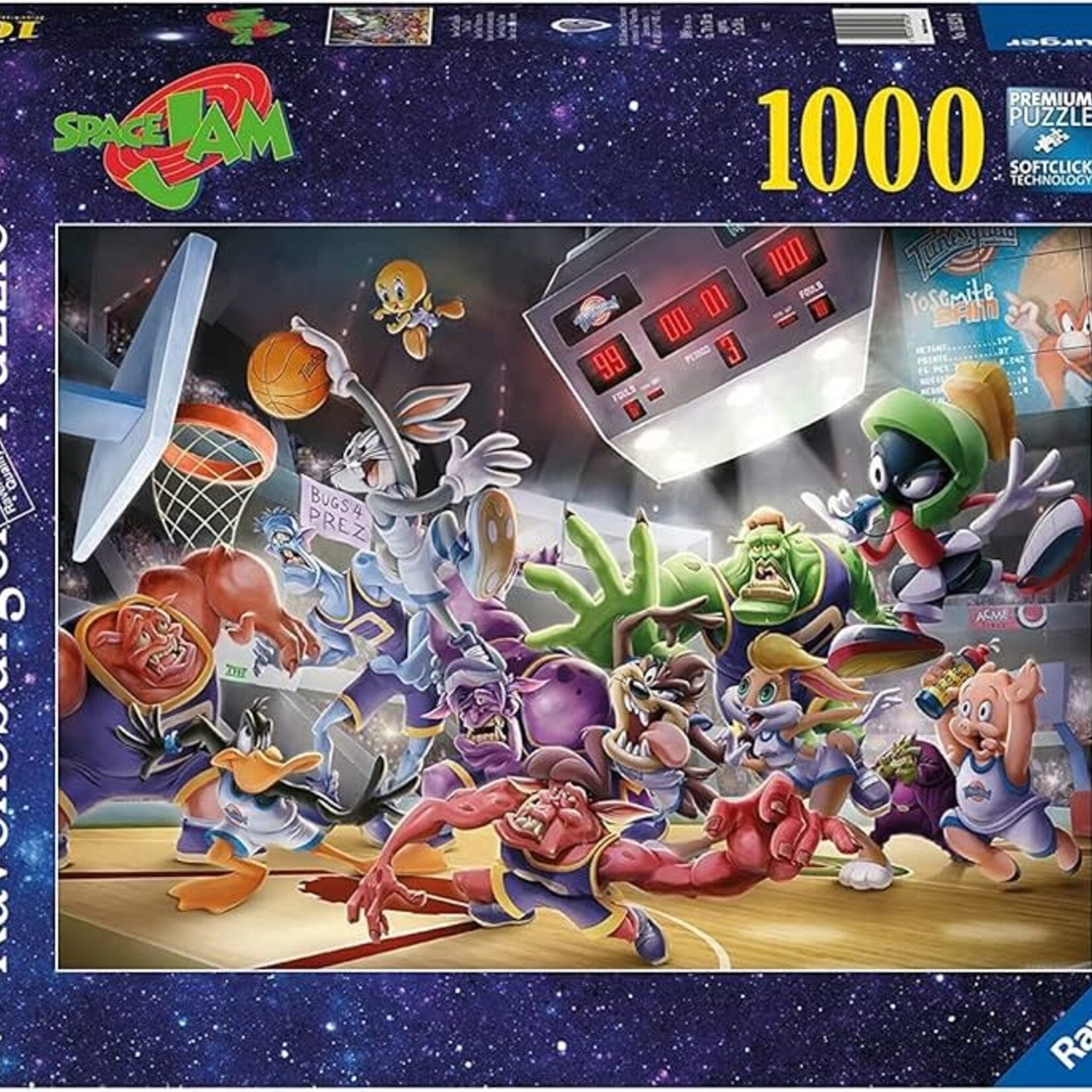 Ravensburger Ravens 1000 - Space Jam - Final Dunk