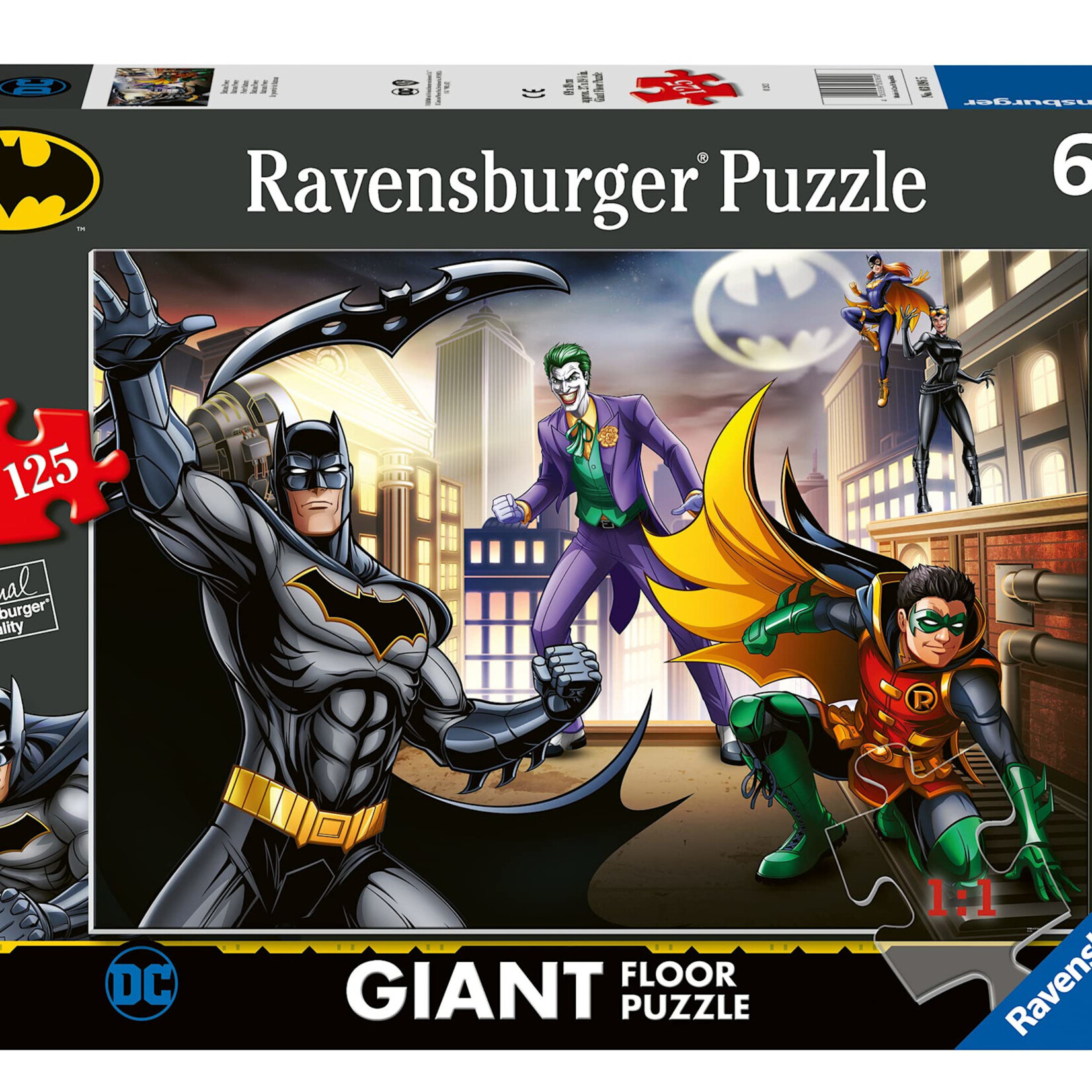 Ravensburger Ravens 125 - DC - Batman géant de plancher