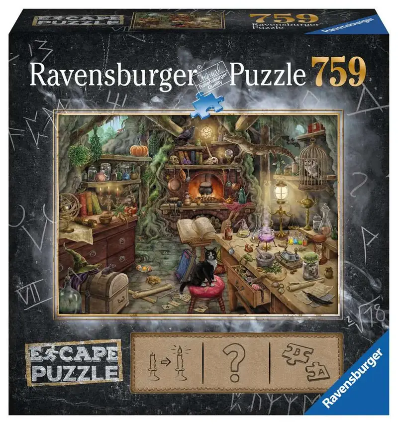 Ravensburger Ravens- Escape puzzle 759 pcs La cuisine de sorcière