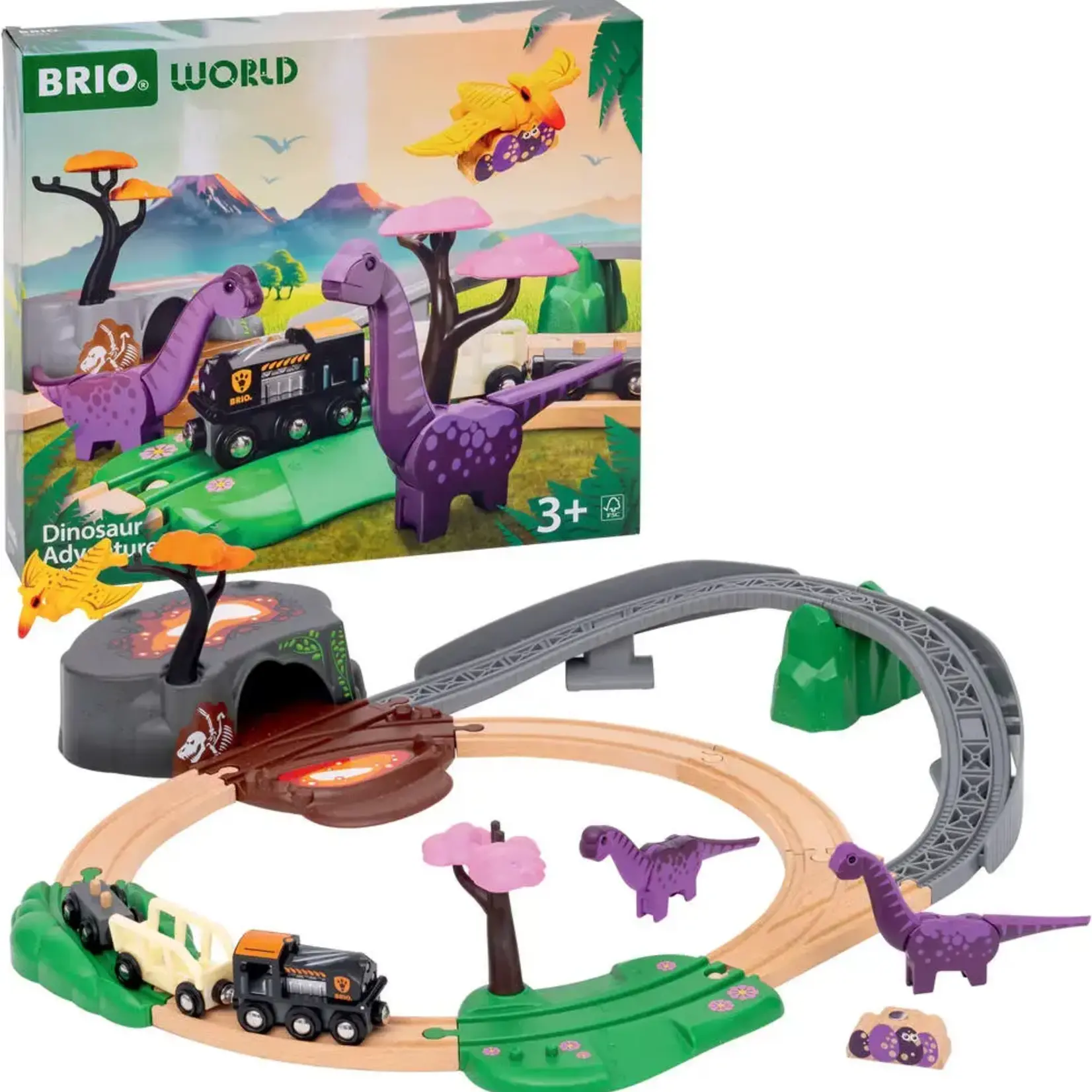 Brio Brio World Dinosaur Adventure Set
