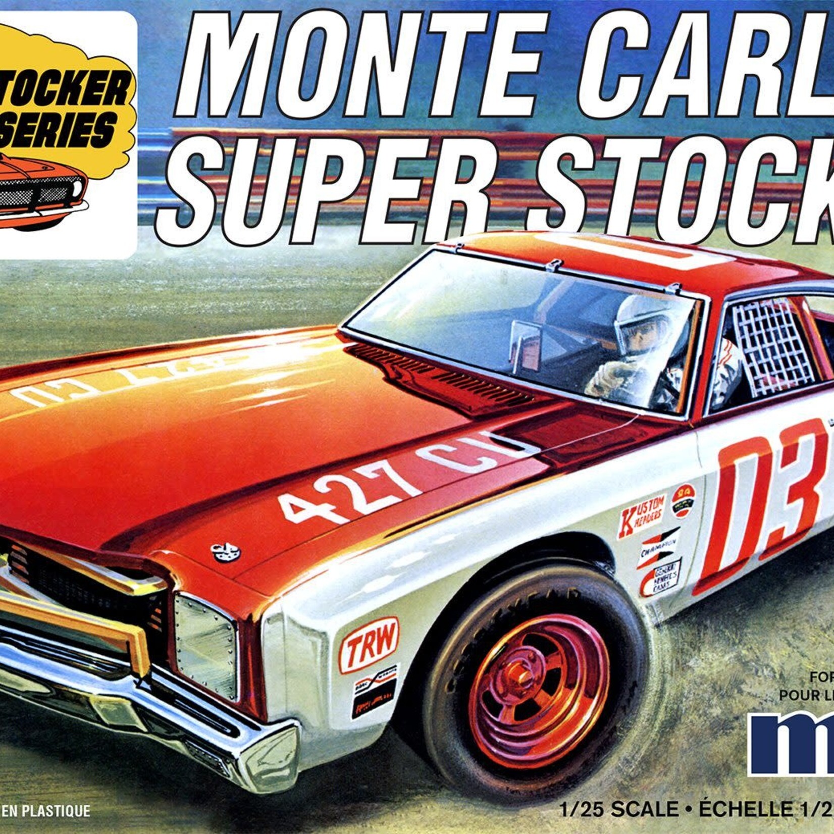 MPC Models MPC - 1971 Chevy Monte Carlo Super Stocker