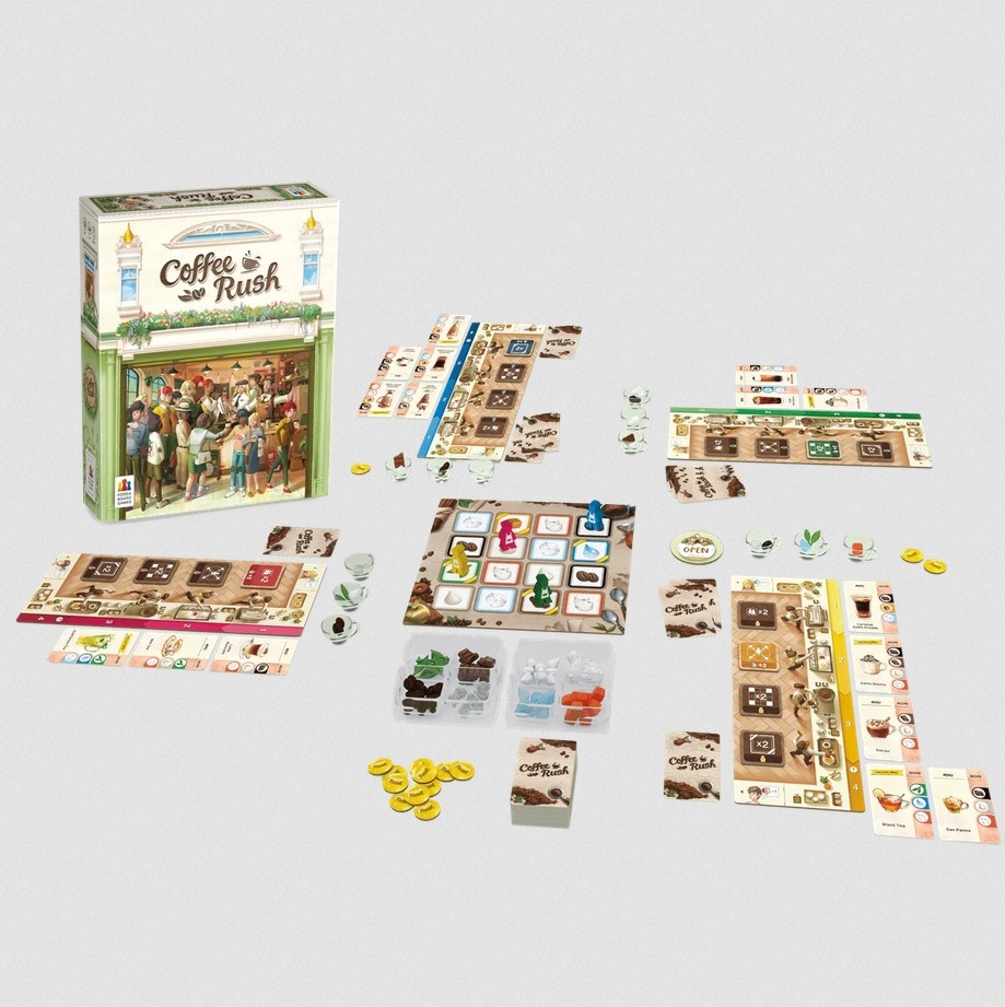 Korea Board Game Coffee Rush (EN)