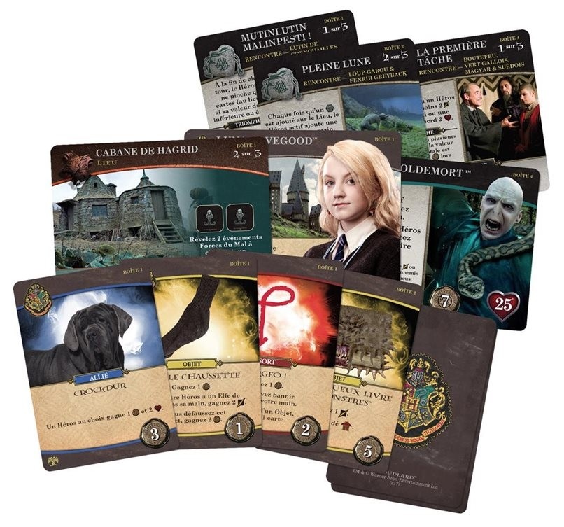 USAopoly Harry Potter-La  bataille à Poudlard ext- la monstrueuse boîte