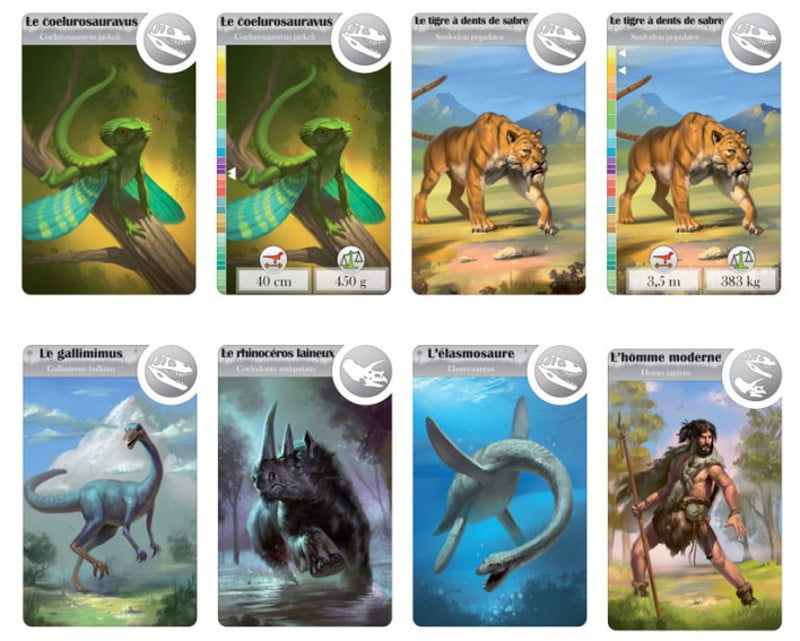 Asmodée Cardline Dinosaures