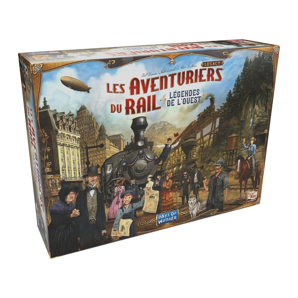 Days of Wonder Les Aventuriers du Rail Legacy Légendes de l'Ouest