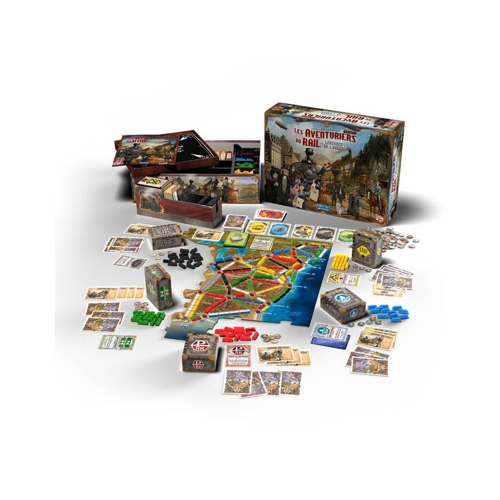 Days of Wonder Les Aventuriers du Rail Legacy Légendes de l'Ouest
