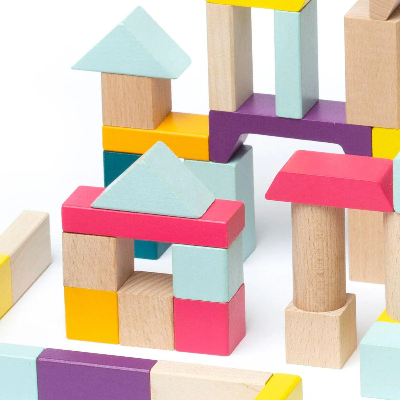 Cubika Cubika 100 blocs de construction en bois