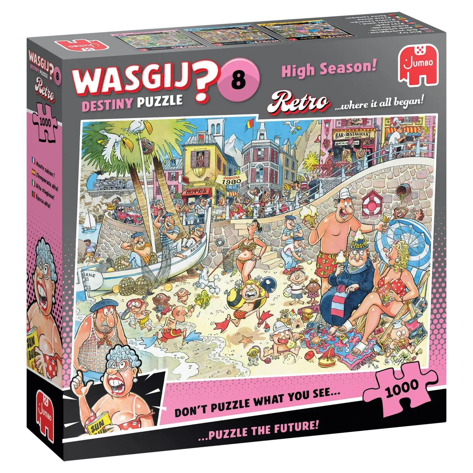 Jumbo Wasgij? 1000 - Destiny Retro 8 - High Season!