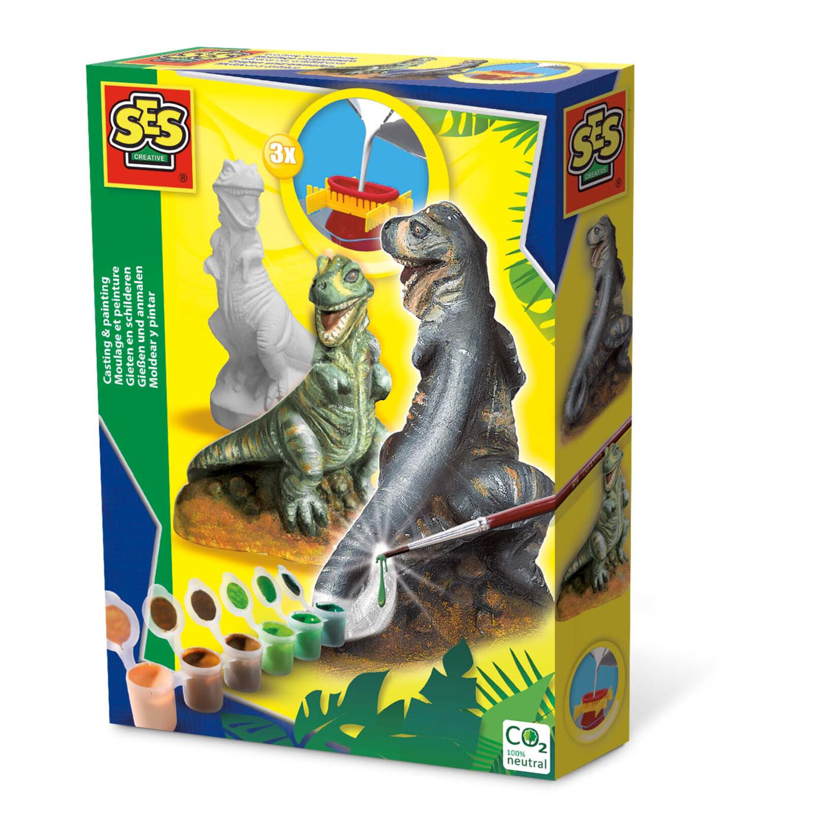 SES SES - Moulage et Peinture de T-Rex