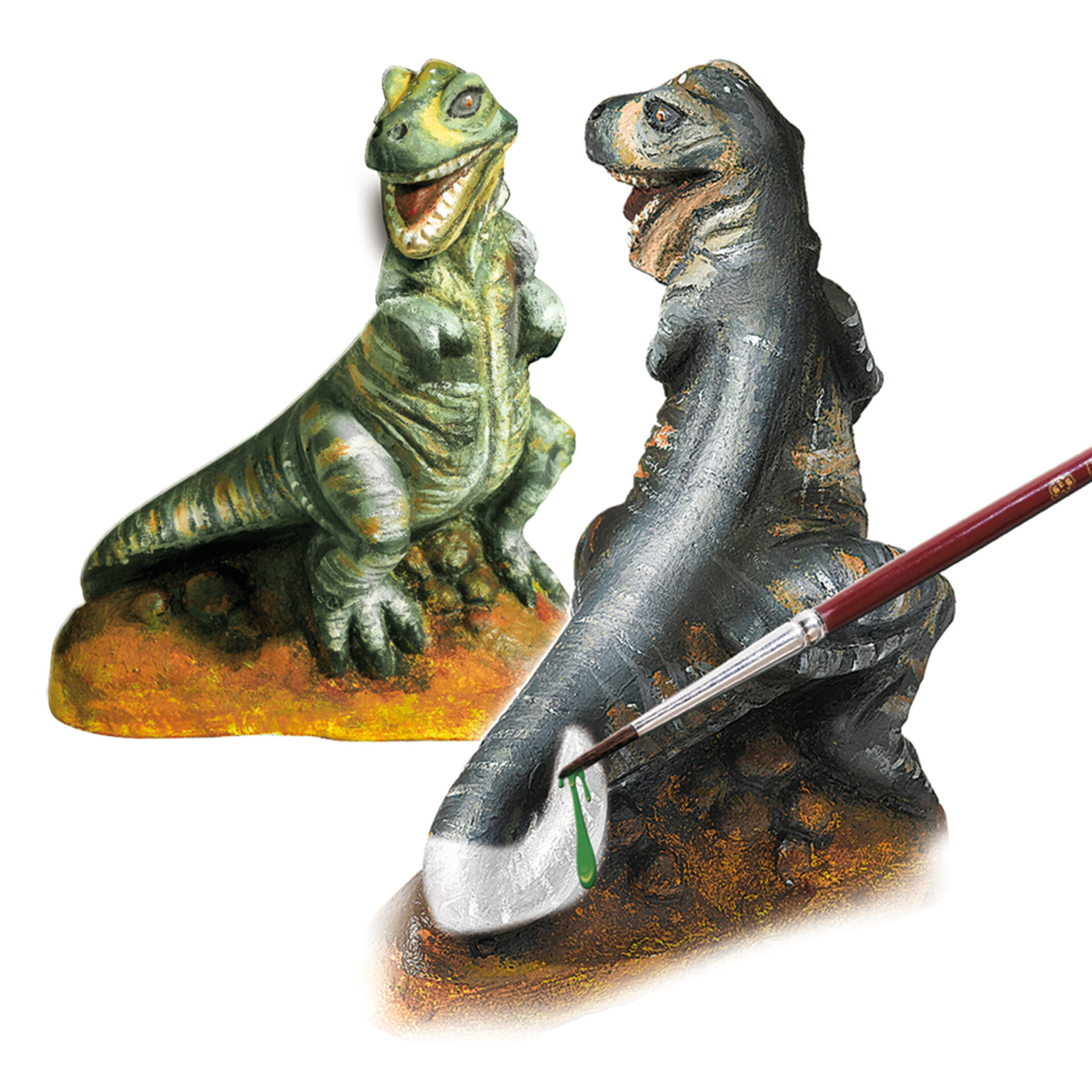 SES SES - Moulage et Peinture de T-Rex