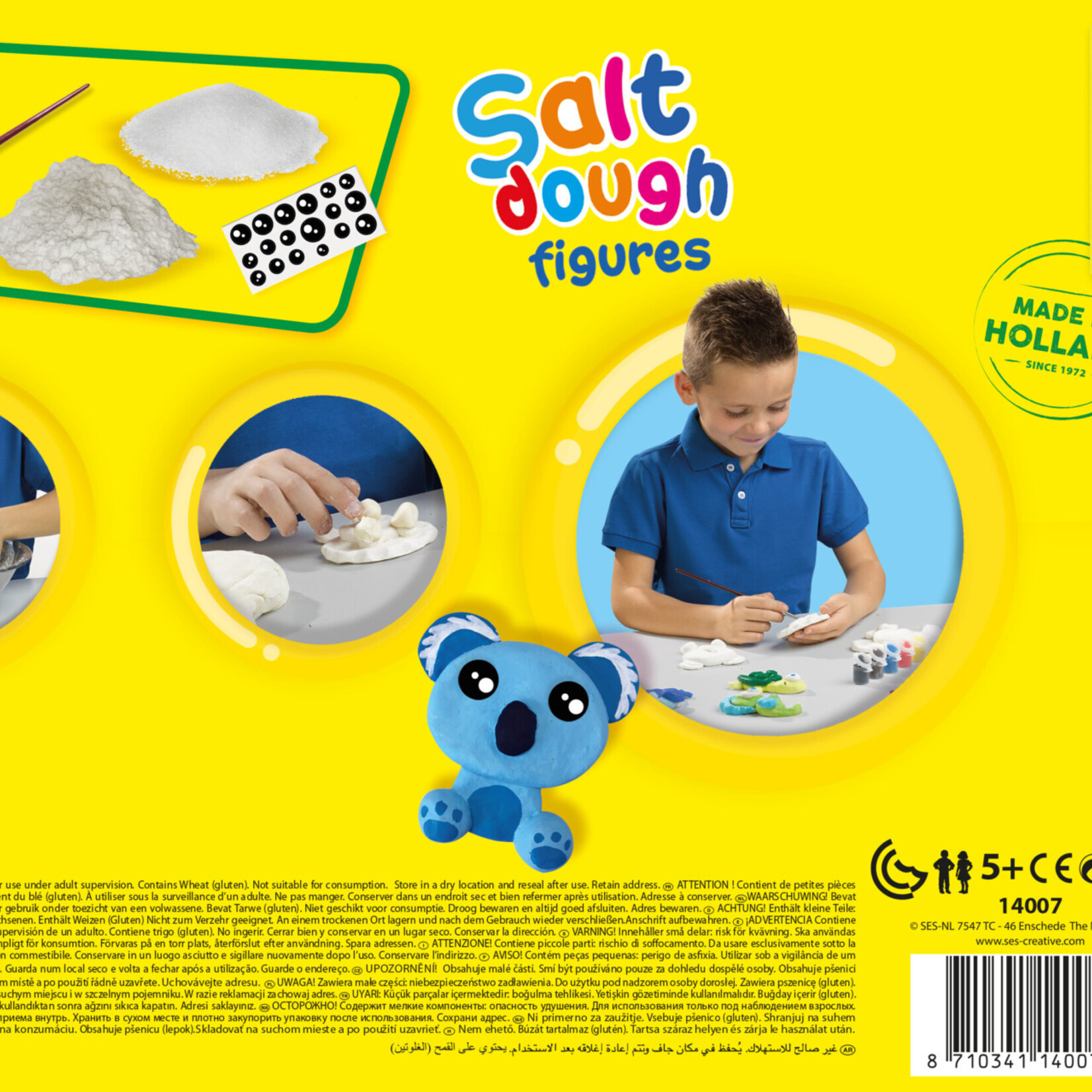 SES SES - Figurines en pâte à sel