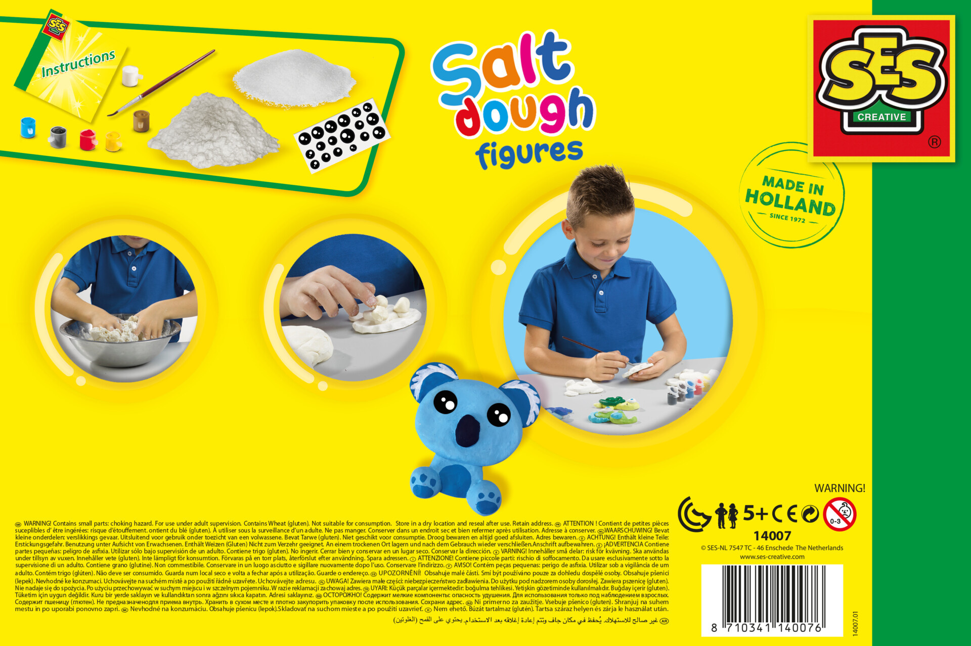 SES SES - Figurines en pâte à sel