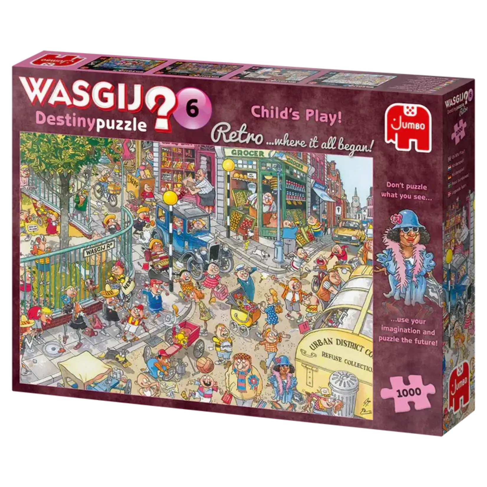 Jumbo Wasgij? Retro Destiny 6 Child's Play!