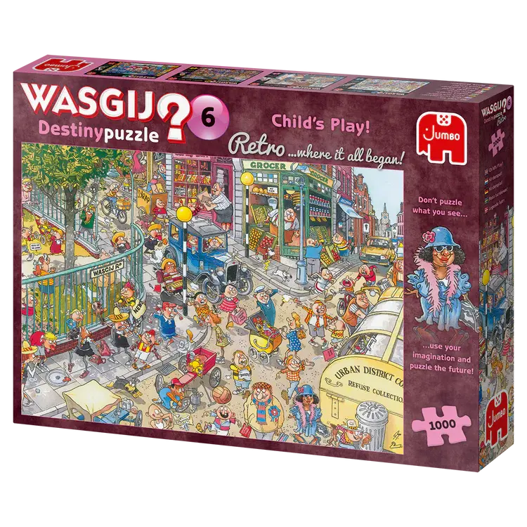 Jumbo Wasgij? Retro Destiny 6 Child's Play!