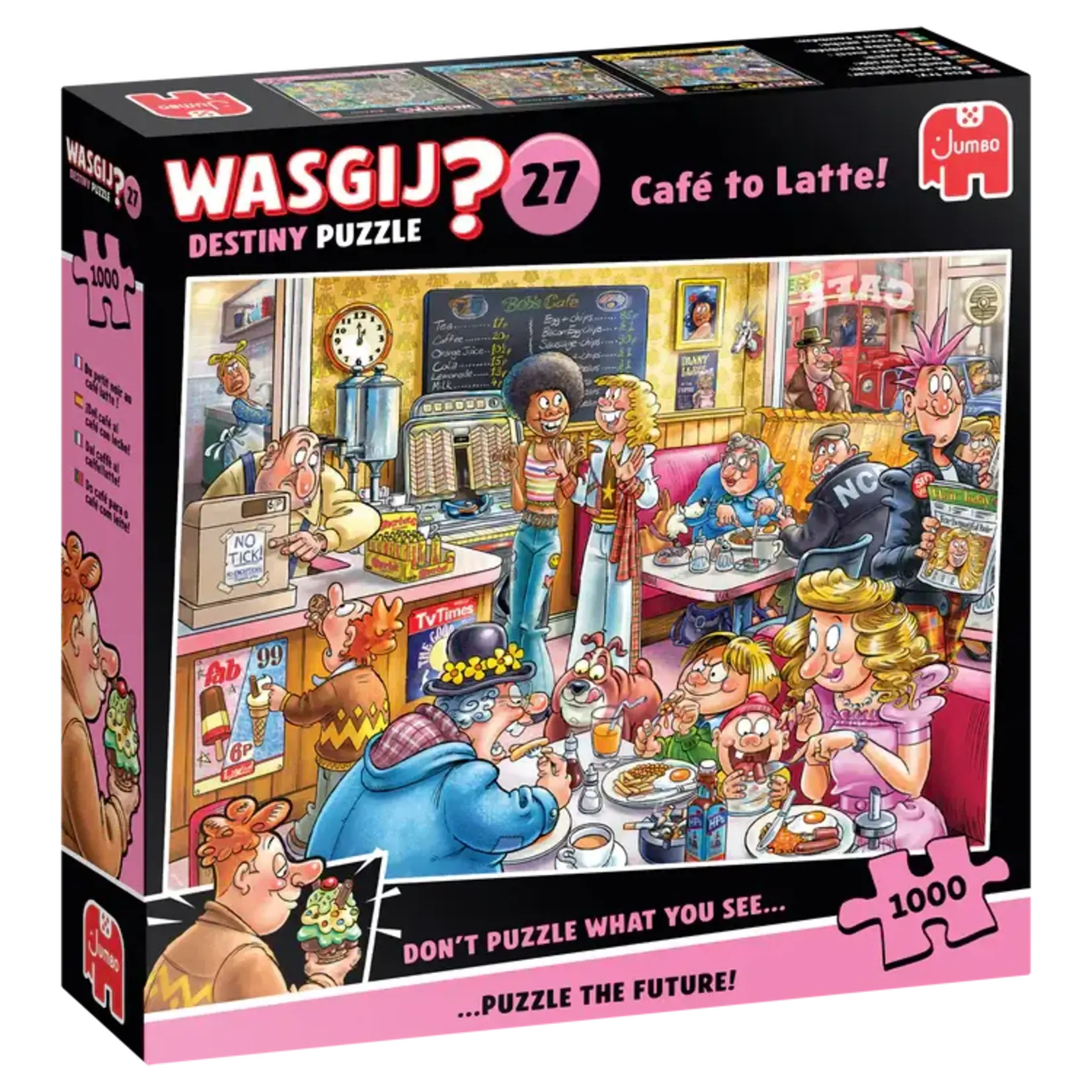 Jumbo Wasgij? 1000 - Destiny 27 - Café to Latte!