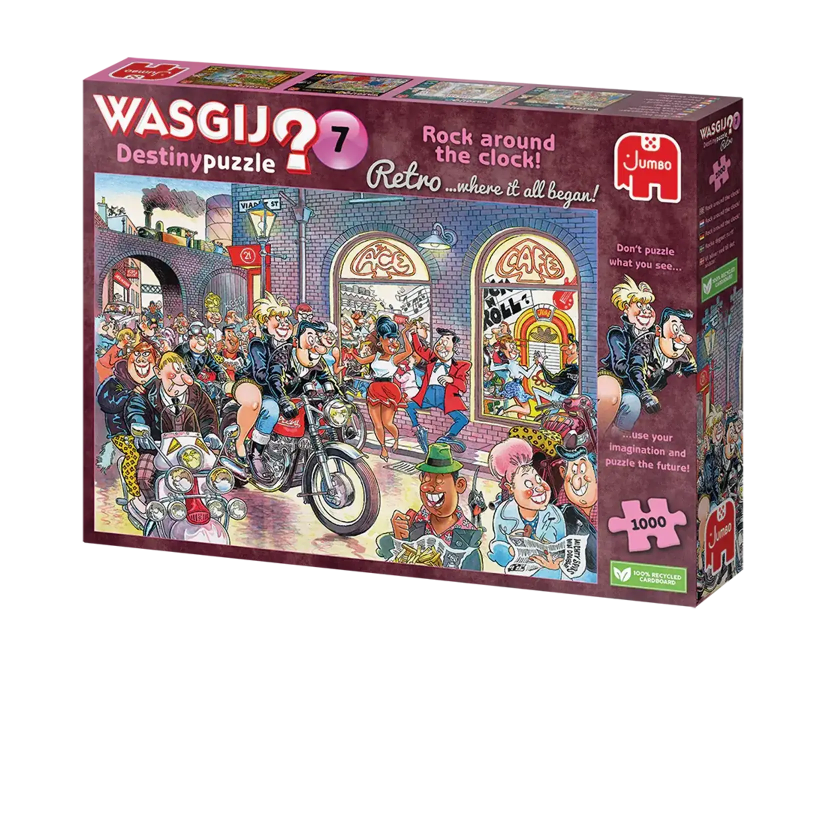 Jumbo *****Wasgij? 1000 - Destiny Retro 7 - Rock 24h sur 24h