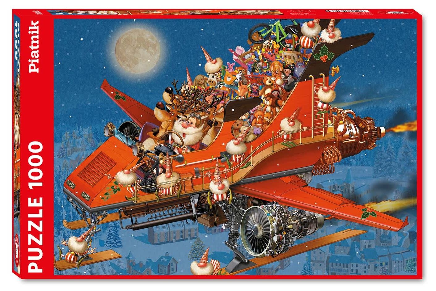 Piatnik Piatnik 1000 Avion de Noël