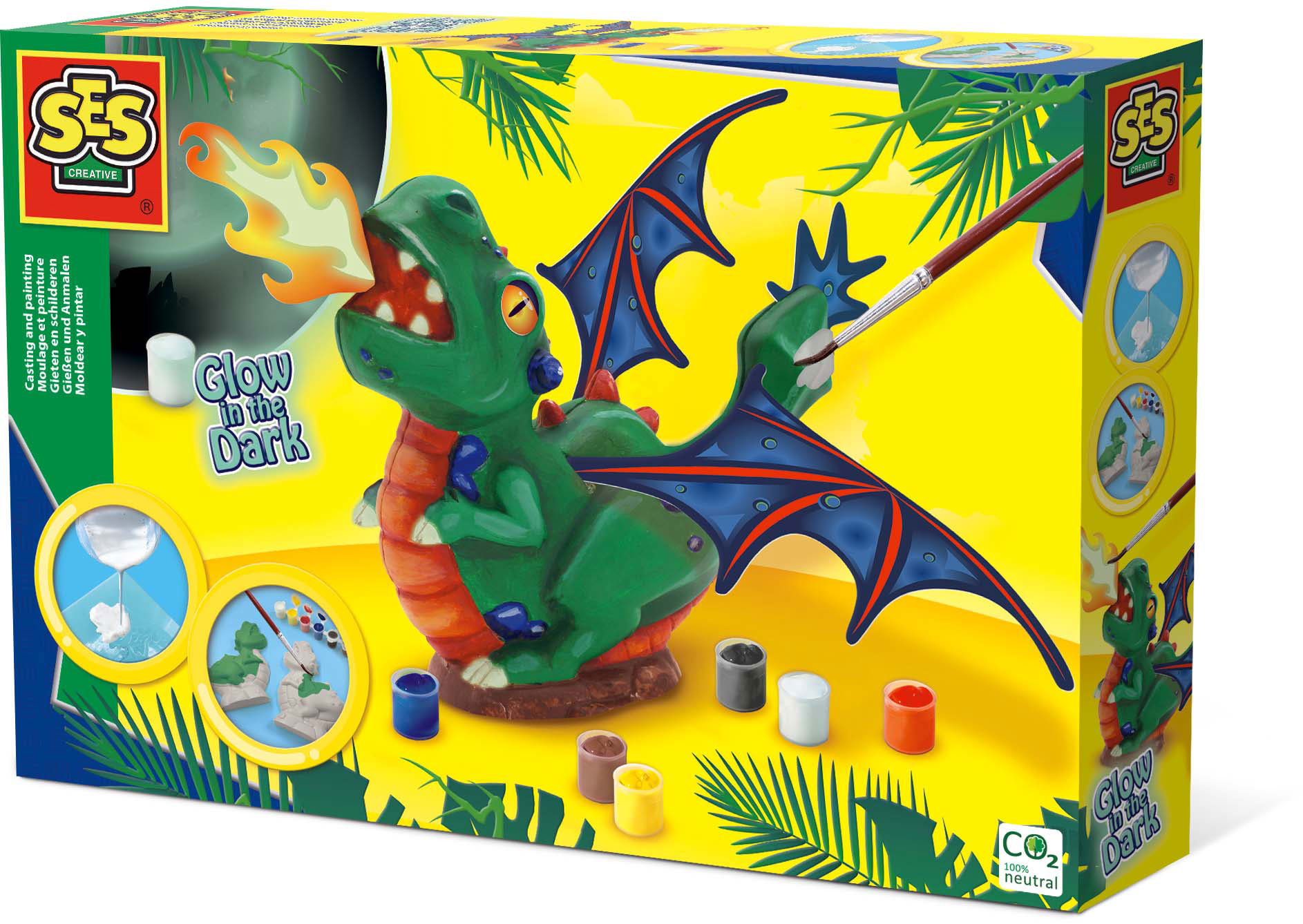 SES SES- Moulage et Peinture Dragon
