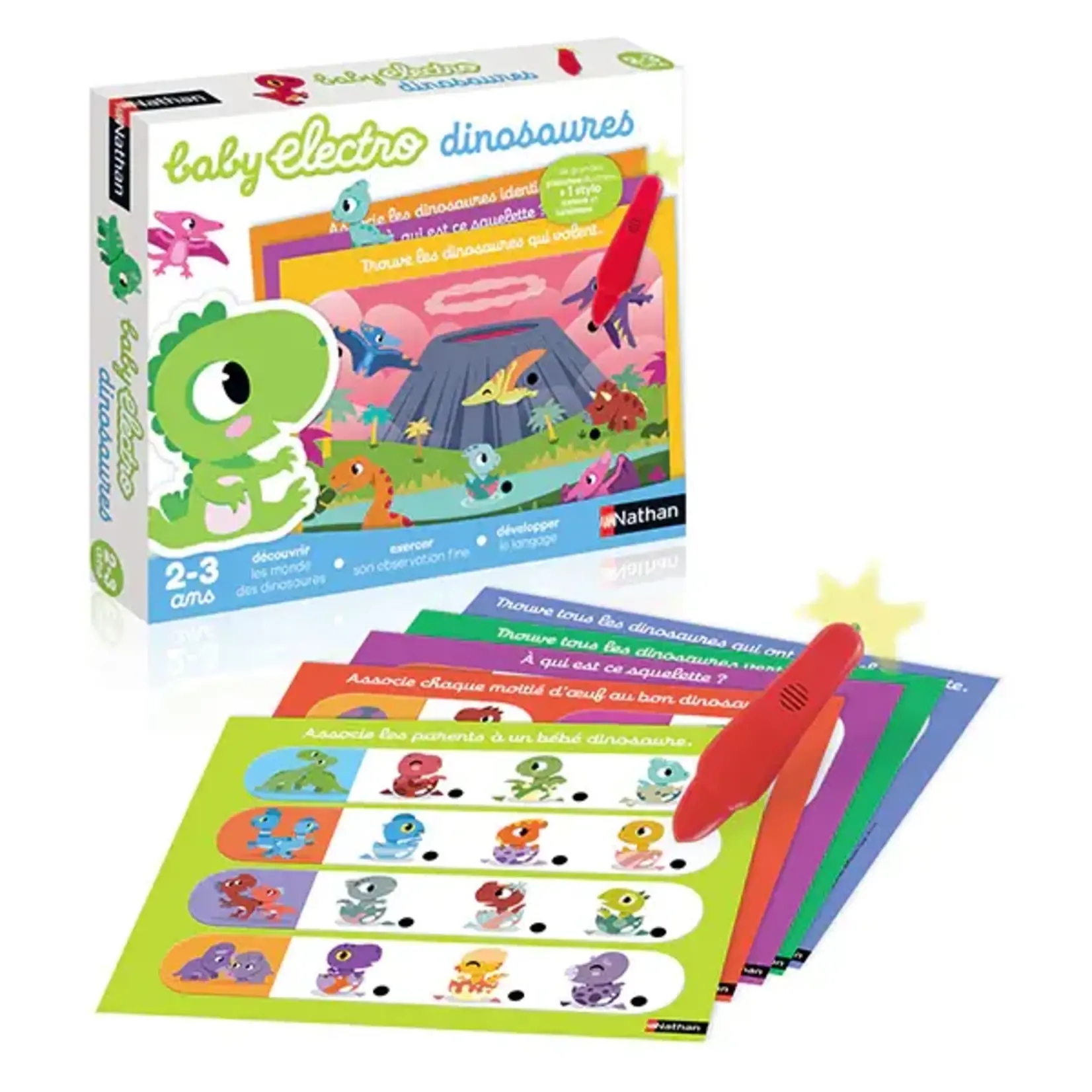 Nathan Nathan baby electro dinosaures