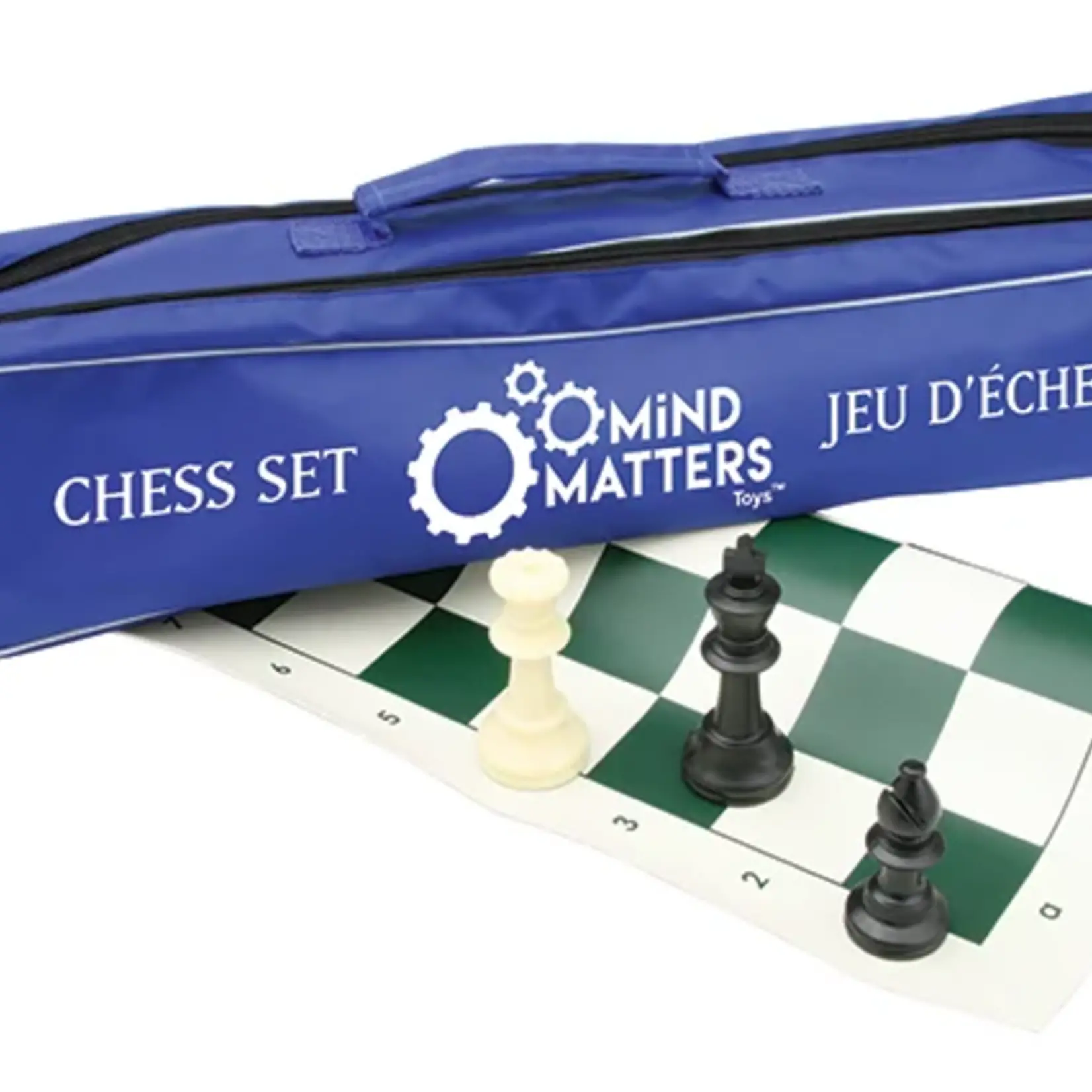 Mind Matters Toys Jeu d'échecs sac bleu