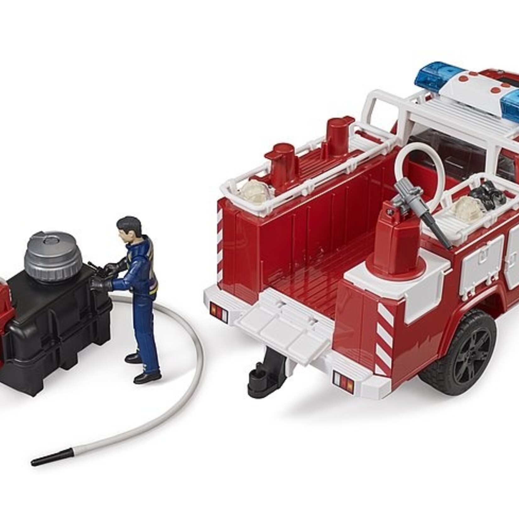 Bruder *****Bruder 02544 - RAM 2500 Chariot d’intervention de pompiers avec module son et lumière