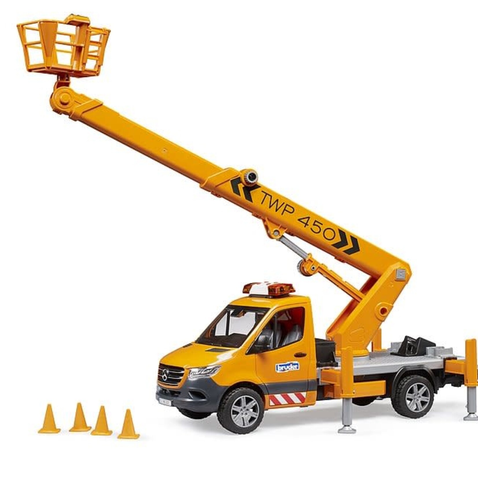 Bruder Bruder 02679 Camion avec nacelle et lumière