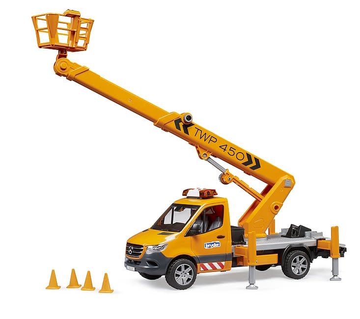 Bruder Bruder 02679 Camion avec nacelle et lumière