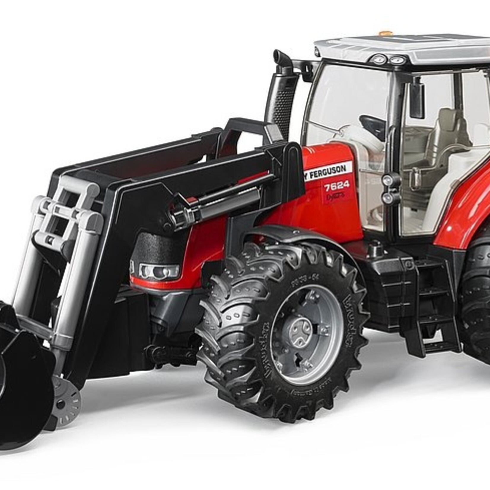 Bruder Bruder 03047 - Tracteur Massey Ferguson 7624 avec chargeuse avant