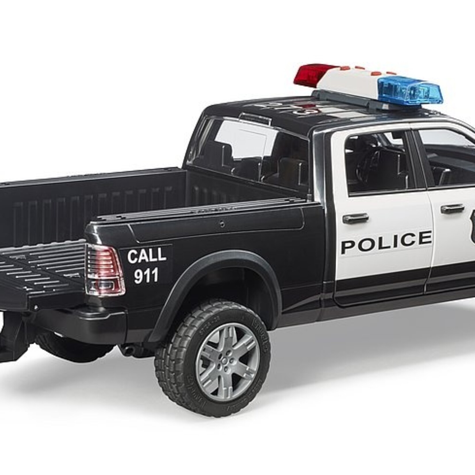 Bruder Bruder 02505 - Pickup de police RAM 2500 avec policier