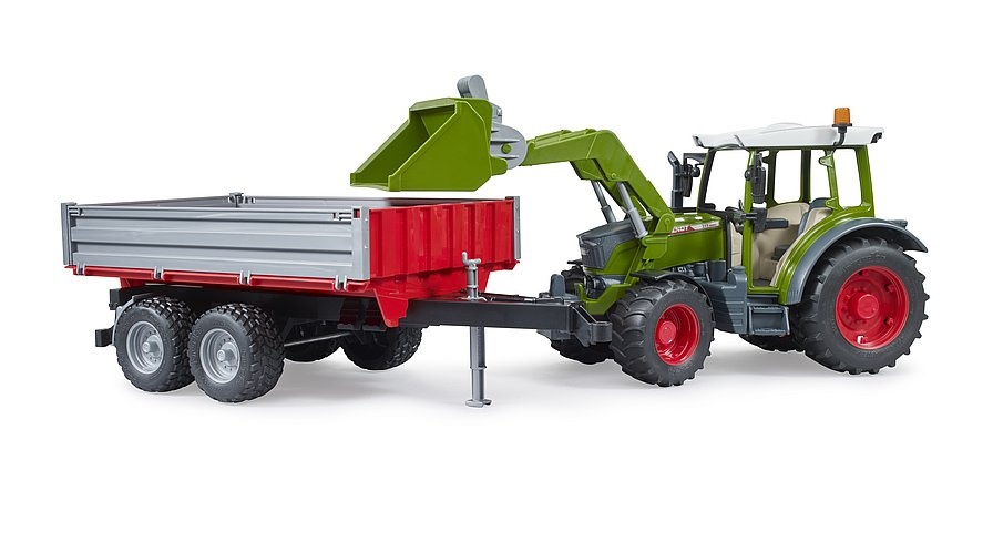 Bruder Bruder 02182 - Fendt with frontloader and tipping trailer