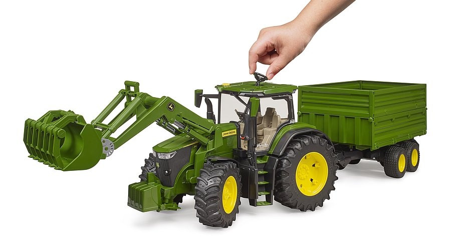 Bruder Bruder 09828 - John Deere avec remorque