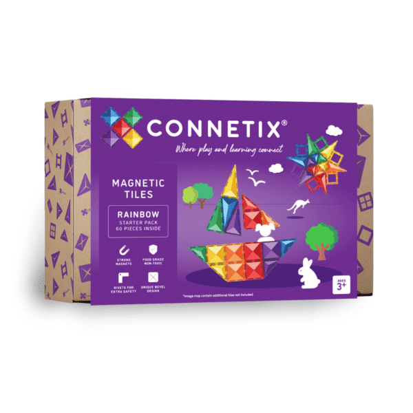 Connetix Connetix - Rainbow Starter Pack 60 Pièces