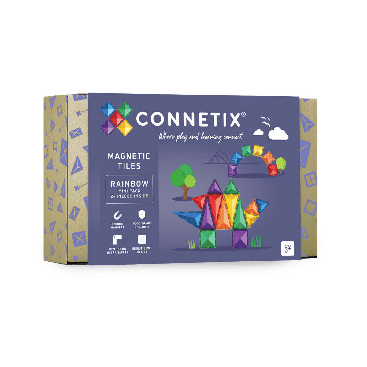 Connetix Connetix - Rainbow Mini Pack 24 Pièces