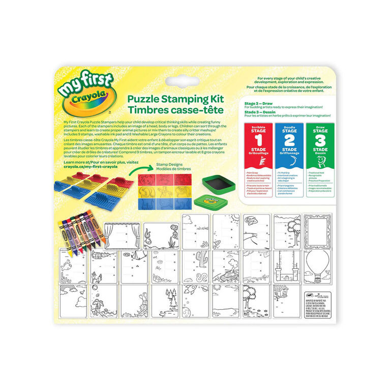 Crayola Crayola Timbres casse-tête avec encreur